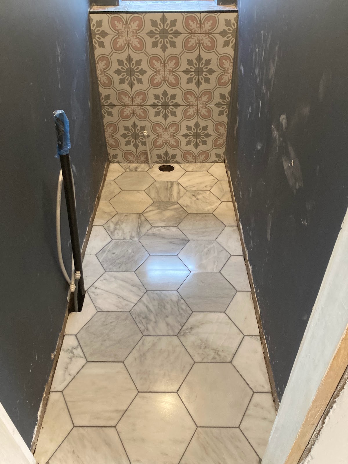 Kitchen splashback tiling in Blackpool