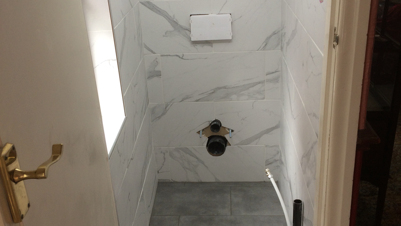 L M Tiling — recent wall and floor tiling project in Blackpool